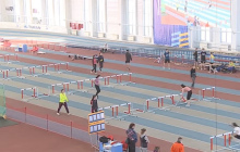 2019.02.09 Indoor athletics championship of Kazakhstan  among young people. Day 2. Part 1