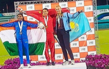 Anastasia Rypakova won bronze